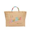 FE0AA6785D11EECDD8D40D37ECF36A5A_ Borsa colette effetto paglia con ricamo multicolor
