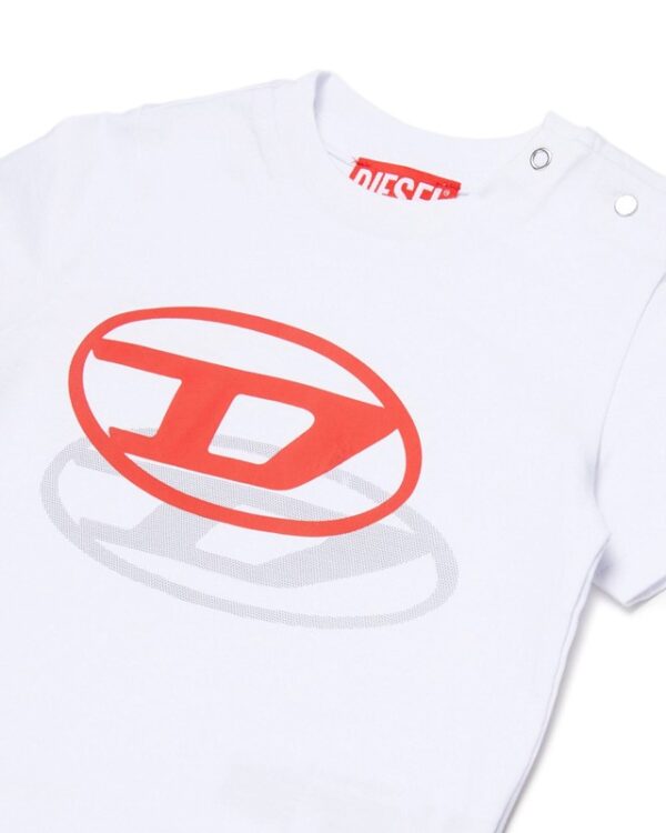 T-shirt mezza manica con stampa logo