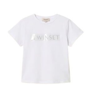T-shirt mezza manica con stampa logo