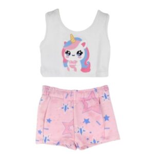 Completo canotta e short lovunicorn