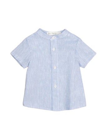 Completo camicia coreana e bermuda