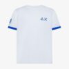 T-shirt mezza manica con bordo a contrasto