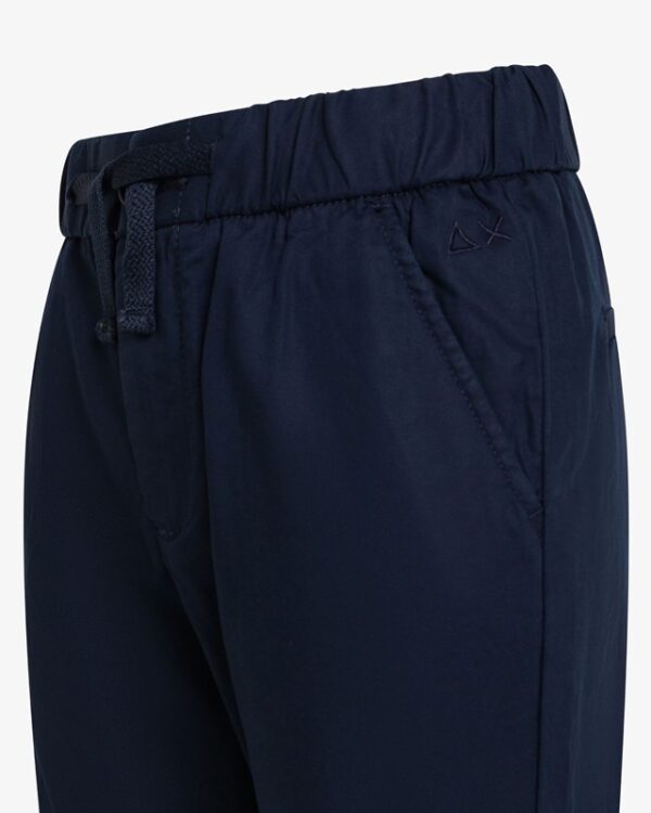 Pantalone in cotone con coulisse