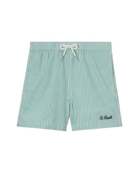 Costume boxer a righe
