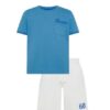 Completo t-shirt mezza manica con tascchino e bermuda