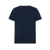 T-shirt mezza manica con logo vintage a rilievo
