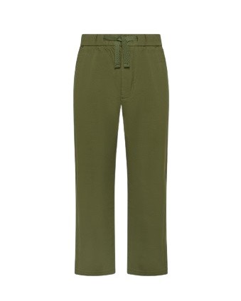 Pantalone in cotone con coulisse
