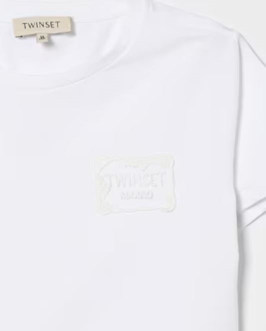 T-shirt mezza manica con logo