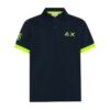 B33D1C09E8166AEFEC9F47FF587AEAA1_ T-shirt polo con logo fluo