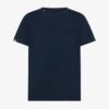 T-shirt mezza manica con logo vintage a rilievo