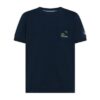T-shirt mezza manica con taschino e ricamo