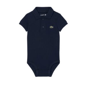 T-shirt polo a body con logo