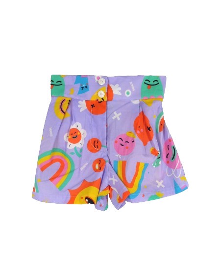Completo lovely camicia crop e short
