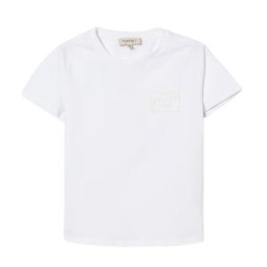 T-shirt mezza manica con logo
