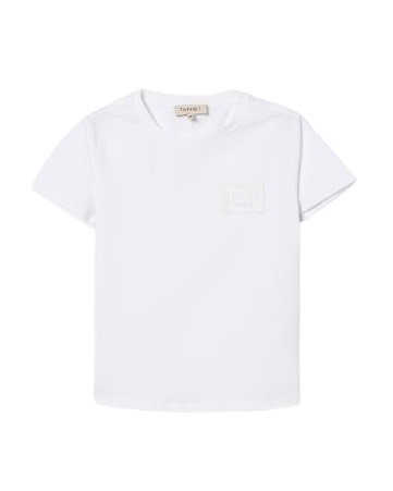 T-shirt mezza manica con logo
