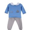Completo manica lunga orsetti con cappellino