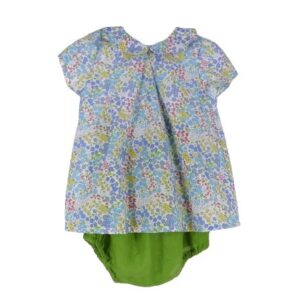 Completo camicia fantasia floreale e coulotte