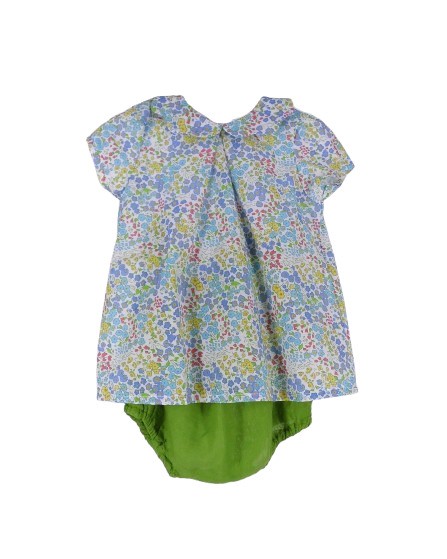 Completo camicia fantasia floreale e coulotte