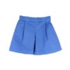 Completo camicia fantasia floreale e gonna/short