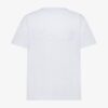 T-shirt mezza manica con ricamo logo vintage sul retro