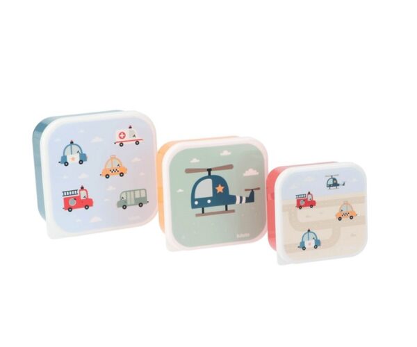 3 scatoline snack tutete city cars