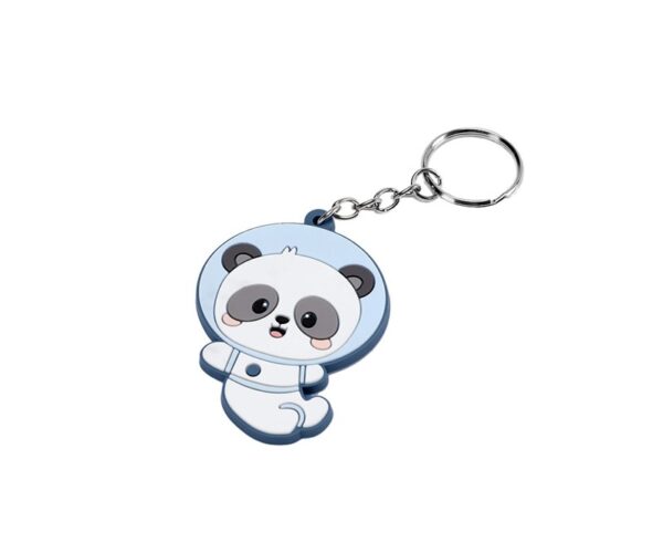Zaino pandas in space con portachiavi