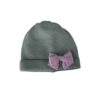 Tutina con fiocco e fiorellini con cappellino