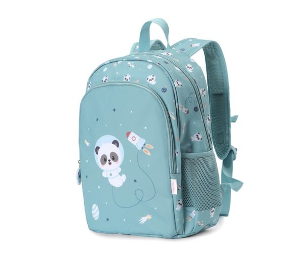 Zaino pandas in space con portachiavi