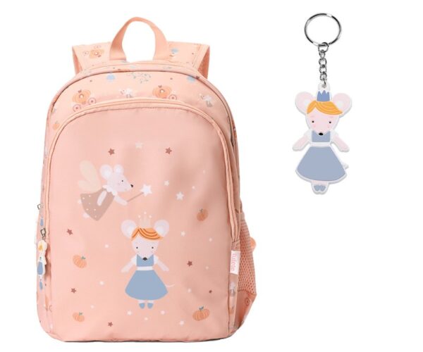 Zaino mouse fairies con portachiavi