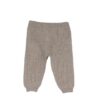 Completo due pezzi a costine con fiocco e cappellino