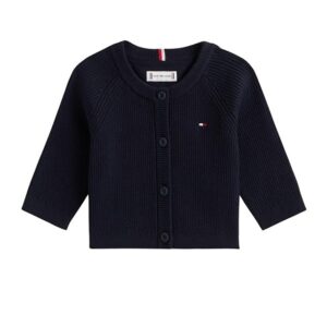 Cardigan a costine