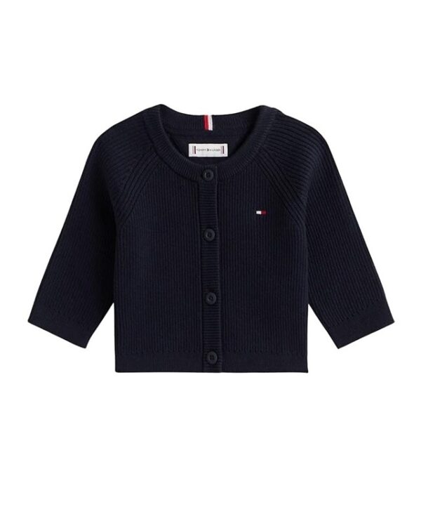 Cardigan a costine