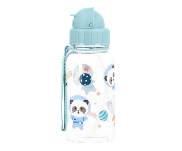 C525EC61EFE76F9D636E233014D95644_ Borraccia plastica tutete pandas in space