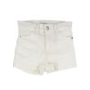 Completo camicia con fiori ricamati e short