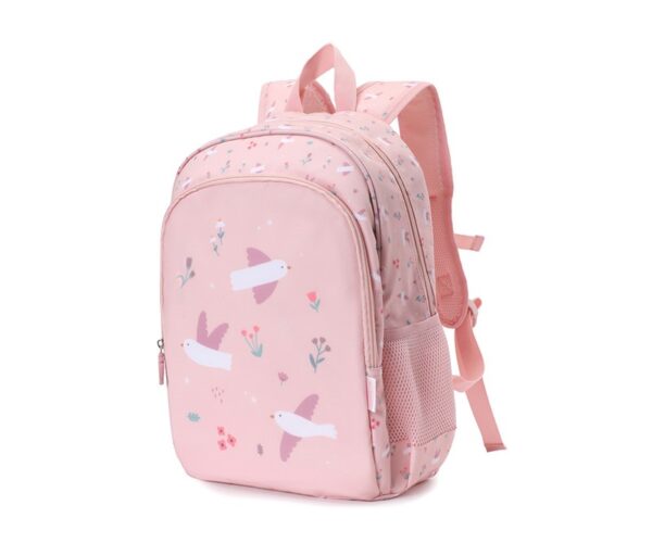 Zaino blossom birds con portachiavi
