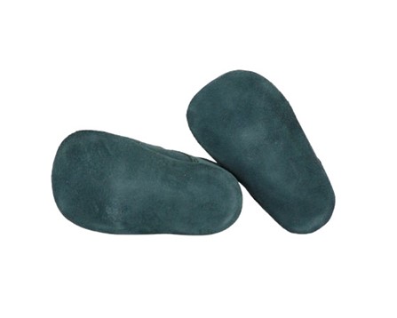 Scarpa culla in camoscio con lacci