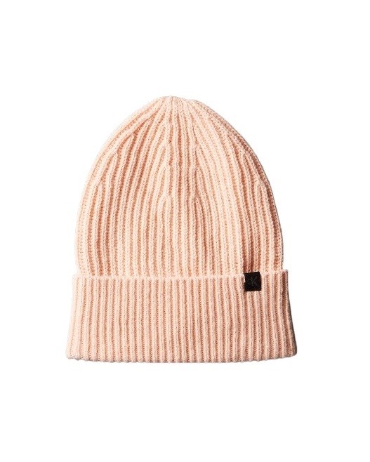 Cappello a costine con risvolto