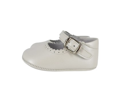 Ballerina culla in pelle