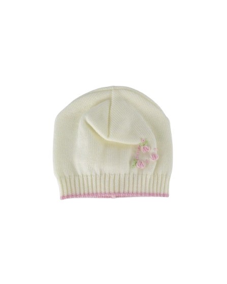 Cappellino con fiorellini