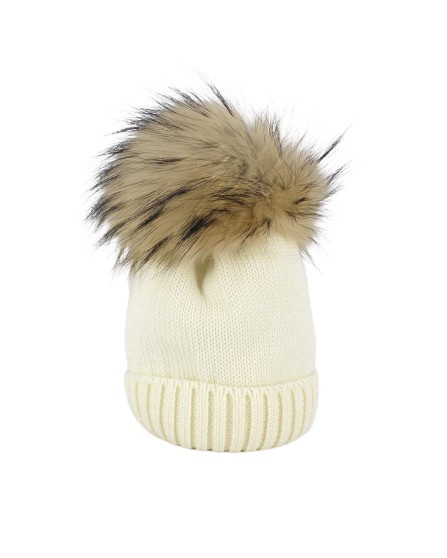 Cappello con pon pon