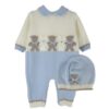 Tutina con orsetti e cappellino