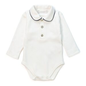 Camicia a body con colletto profilato