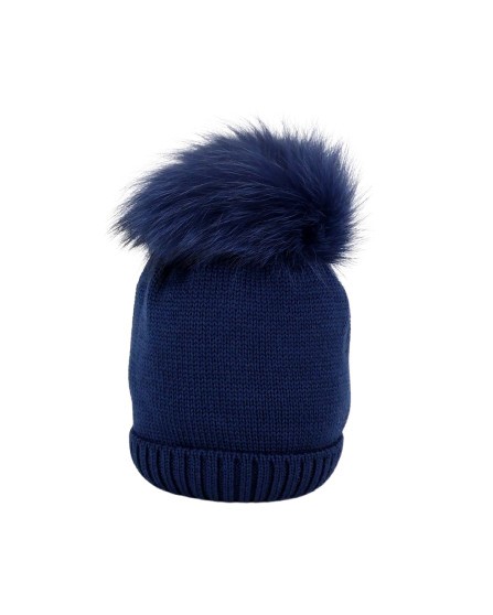 Cappello con pon pon