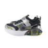 Scarpa ginnica con finti lacci e velcro