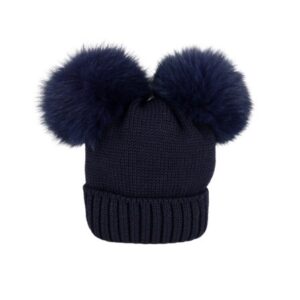 F633123402E511FAEB8C3281EAB8418E_ Cappello con doppio pon pon