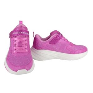Scarpa ginnica con finti lacci e velcro