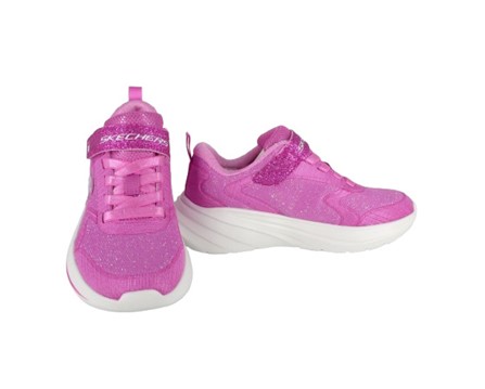 089E15F384348EECF7CC041B2A893CDC_ Scarpa ginnica con finti lacci e velcro