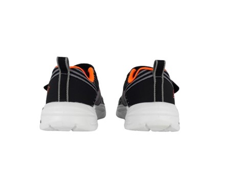 130119682D1DE9CA64A54E6ED33B1605_ Scarpa ginnica con finti lacci e velcro con led