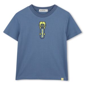 T-shirt mezza manica con stampa sul retro