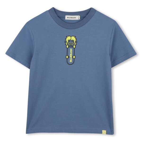 T-shirt mezza manica con stampa sul retro